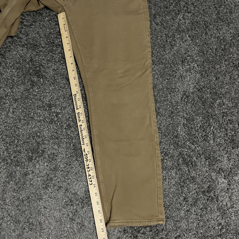 Banana Republic Pants Mens 38x32 Tan Otter 5 Pocket Stretch Casual Chino New‎ - Picture 8 of 11